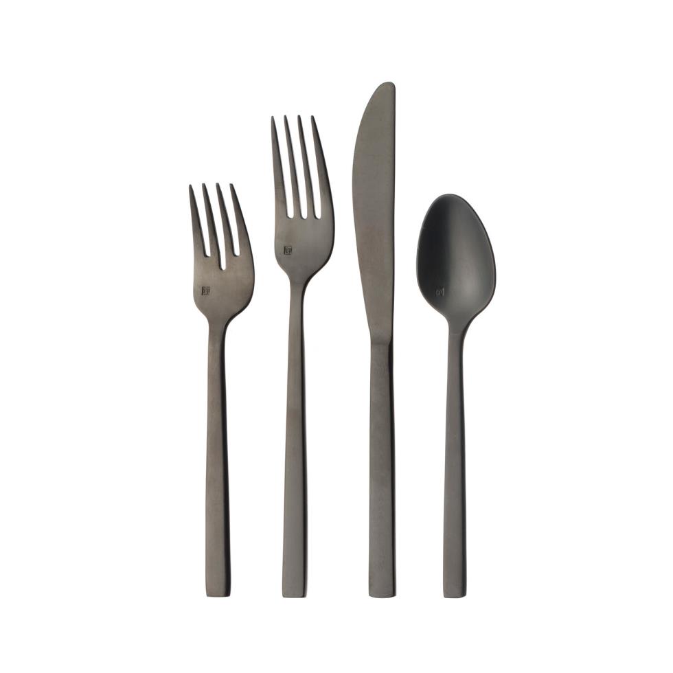 black-flatware